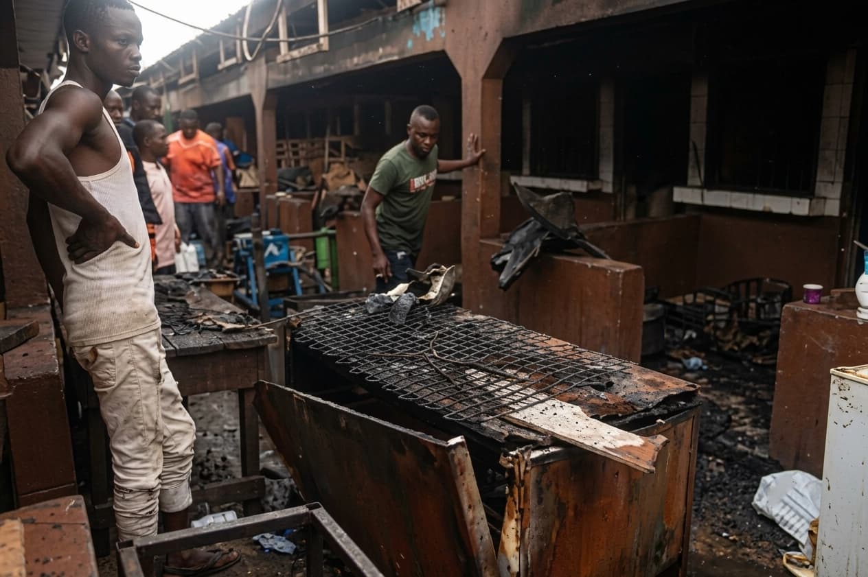 Incendies de marchés : une série de sinistres fragilise les commerçants en Côte d'Ivoire